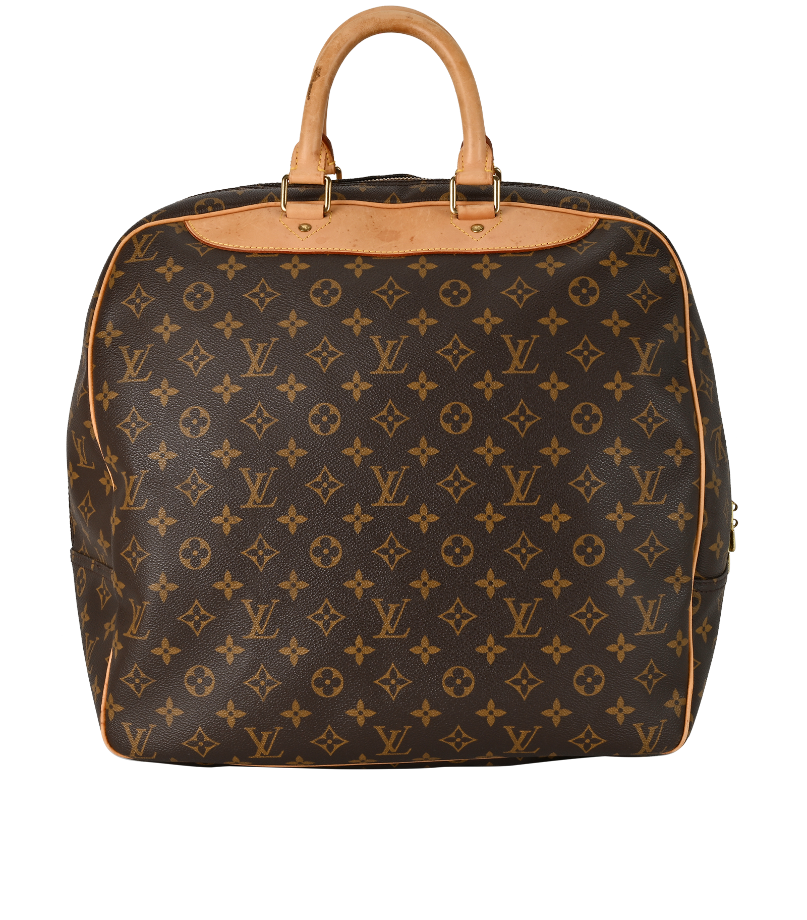 Evasion Travel Bag, &pound;895, Handbags, Brown/Tan, Canvas/Leather, Back view